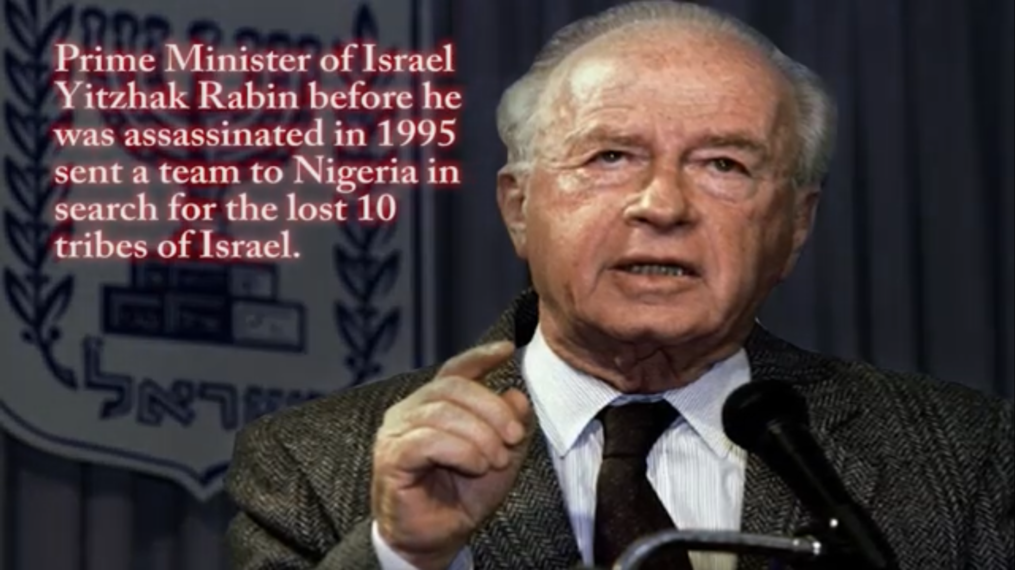 Former PM of Israel-Yitzhak Rabin